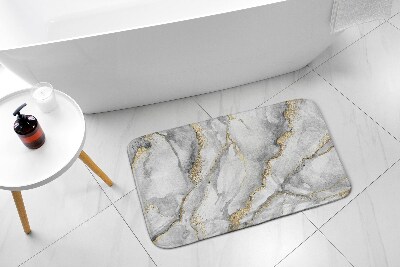Tapis salle de bain Marbre gris