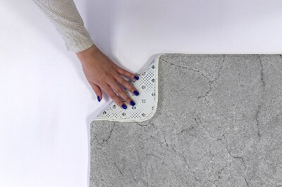 Tapis de salle de bain Béton gris