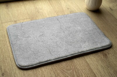 Tapis de salle de bain Béton gris
