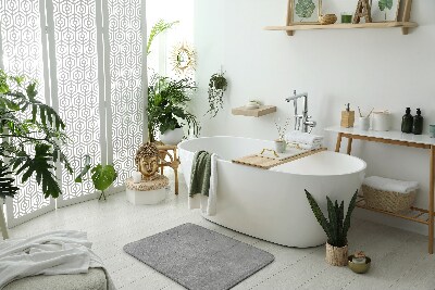Tapis de salle de bain Béton gris
