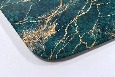 Tapis bain Marbre vert