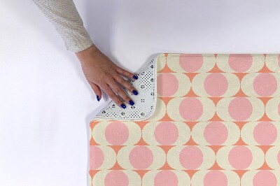 Tapis de salle de bain Motif géométrique