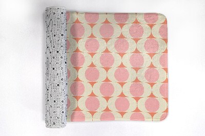 Tapis de salle de bain Motif géométrique