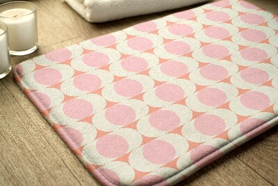 Tapis de salle de bain Motif géométrique