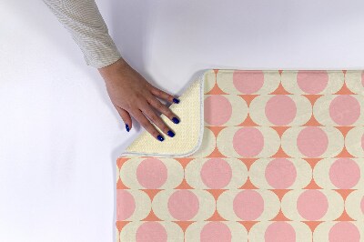 Tapis de salle de bain Motif géométrique