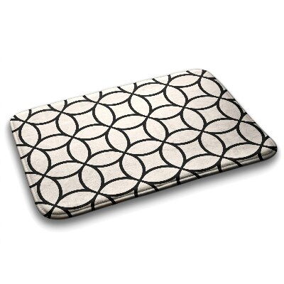 Tapis bain Motif géométrique