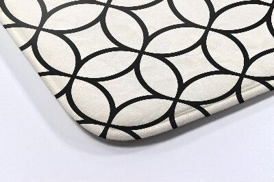 Tapis bain Motif géométrique