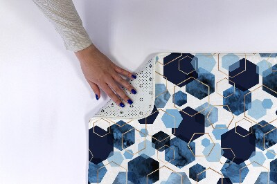 Tapis de bain Abstraction géométrique