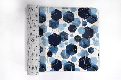 Tapis de bain Abstraction géométrique