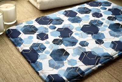 Tapis de bain Abstraction géométrique