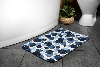 Tapis de bain Abstraction géométrique