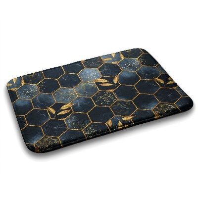 Tapis salle de bain Abstraction géométrique