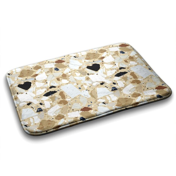 Tapis bain Abstraction colorée