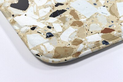 Tapis bain Abstraction colorée