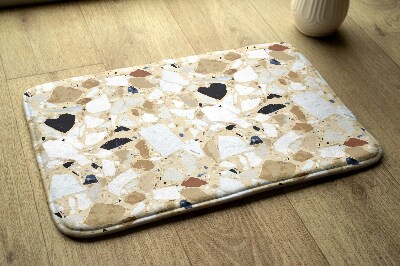 Tapis bain Abstraction colorée