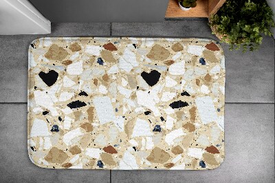 Tapis bain Abstraction colorée