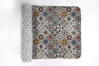 Tapis salle de bain Motifs géométriques