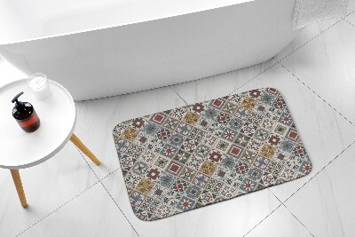 Tapis salle de bain Motifs géométriques