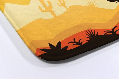 Tapis de salle de bain Désert de cactus