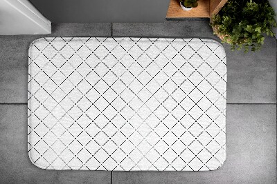 Tapis bain Motif géométrique
