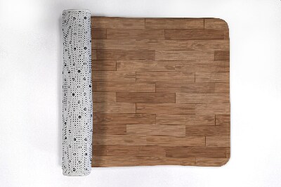 Tapis de salle de bain Plancher en bois