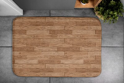 Tapis de salle de bain Plancher en bois