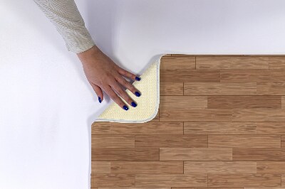 Tapis de salle de bain Plancher en bois