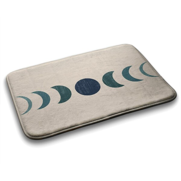 Tapis salle de bain Motif géométrique