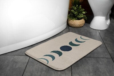Tapis salle de bain Motif géométrique