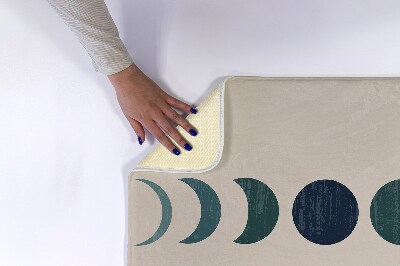 Tapis salle de bain Motif géométrique