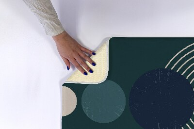 Tapis de salle de bain Motif géométrique