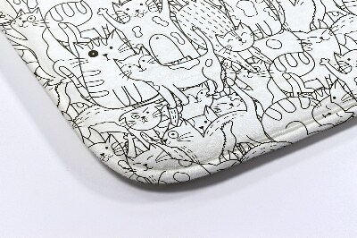 Tapis de salle de bain Motif de chats