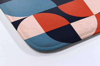Tapis de salle de bain Motif géométrique