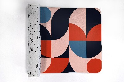 Tapis de salle de bain Motif géométrique