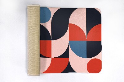 Tapis de salle de bain Motif géométrique