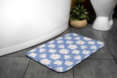 Tapis salle de bain Motif floral