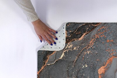 Tapis de salle de bain Marbre gris