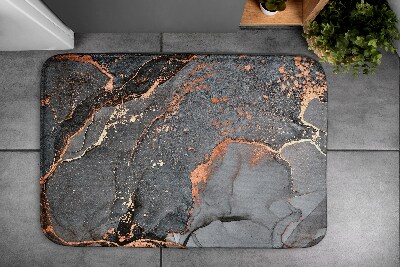Tapis de salle de bain Marbre gris