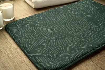 Tapis bain Motif végétal