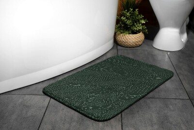 Tapis bain Motif végétal