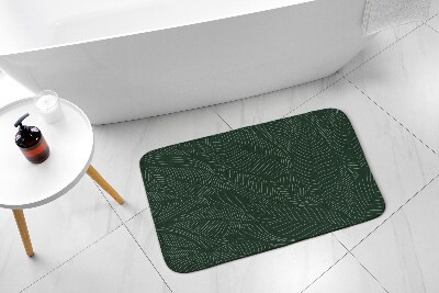 Tapis bain Motif végétal