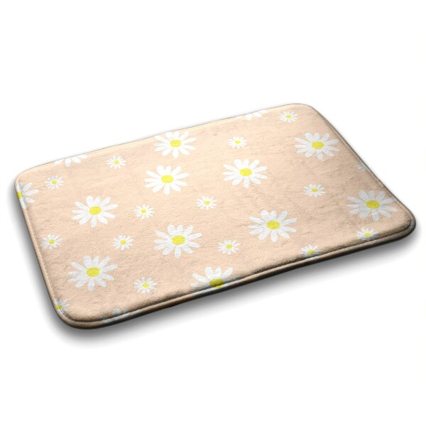 Tapis de bain Motif de fleurs
