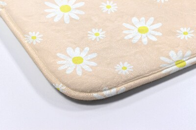 Tapis de bain Motif de fleurs