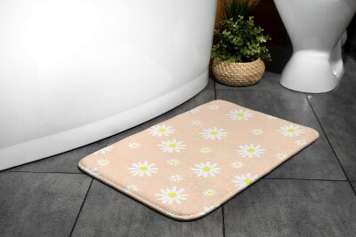 Tapis de bain Motif de fleurs