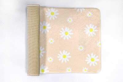 Tapis de bain Motif de fleurs