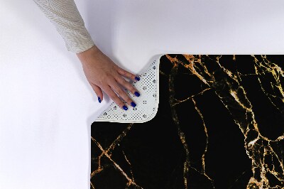Tapis salle de bain Motif en marbre