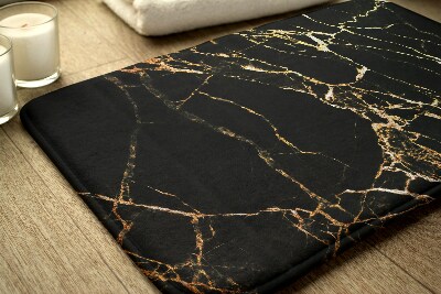 Tapis salle de bain Motif en marbre