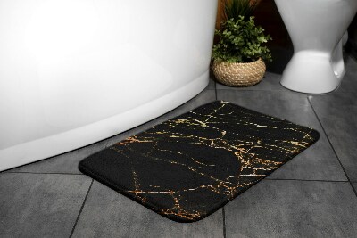 Tapis salle de bain Motif en marbre