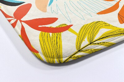 Tapis de salle de bain Motif de plantes