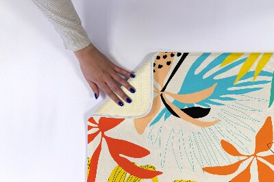 Tapis de salle de bain Motif de plantes